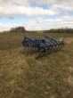 Crackerboard/ Seed harrow 
To levelling more uneven conditions, Dal-Bo offer a crackerboard / weed harrow combination. A row of heavy 80 x 10 mm spring tines are mounted in front of the 2 row harrow section. It lead a 100 % even field top where the following 2 row harrow section mix and lift up old straw in an optimal way. Crackerboard tines are mechanical adjustable by spindles, whereas the complete combination are hydraulic adjustable vertical.